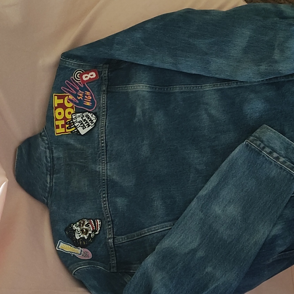 Levi's Patchwork Unisex Jacket Over Sized - image 2